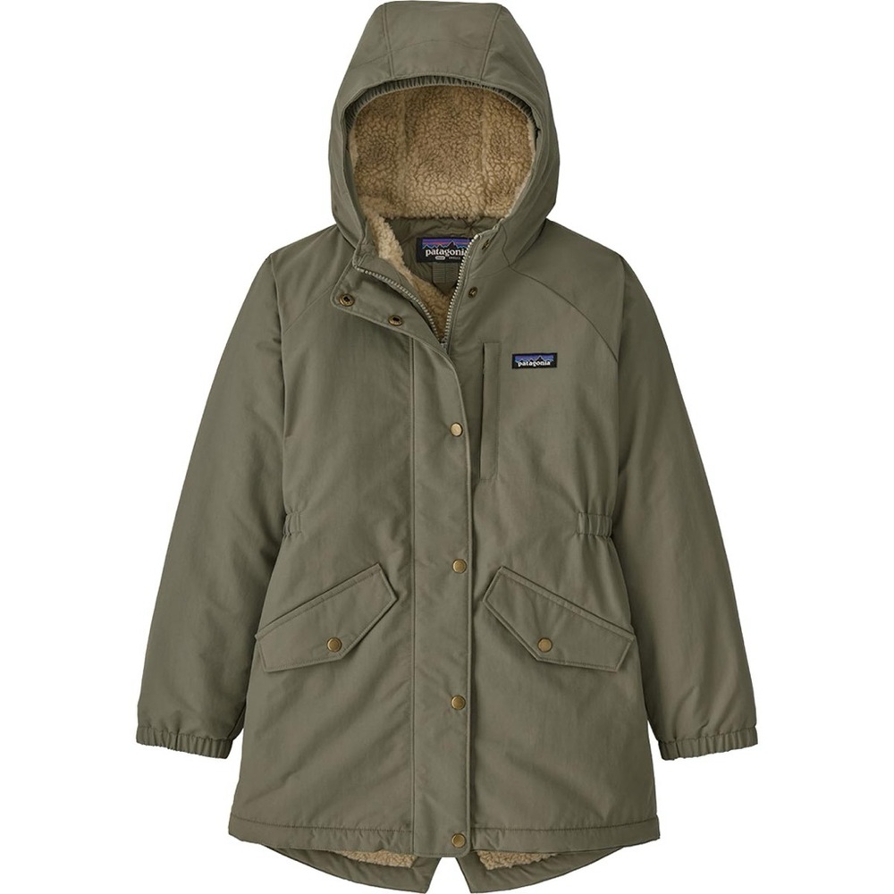 Patagonia Kids Jacket in Olive Green